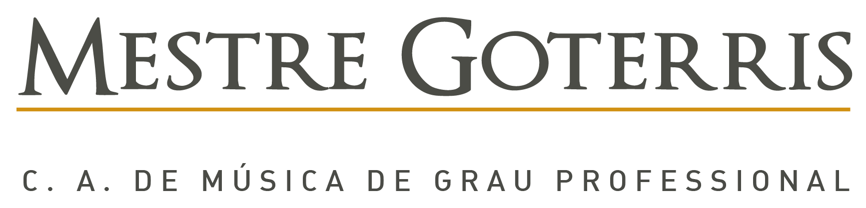 Centro Autorizado de Enseñanzas Artísticas Profesionales de Música MESTRE GOTERRIS logo